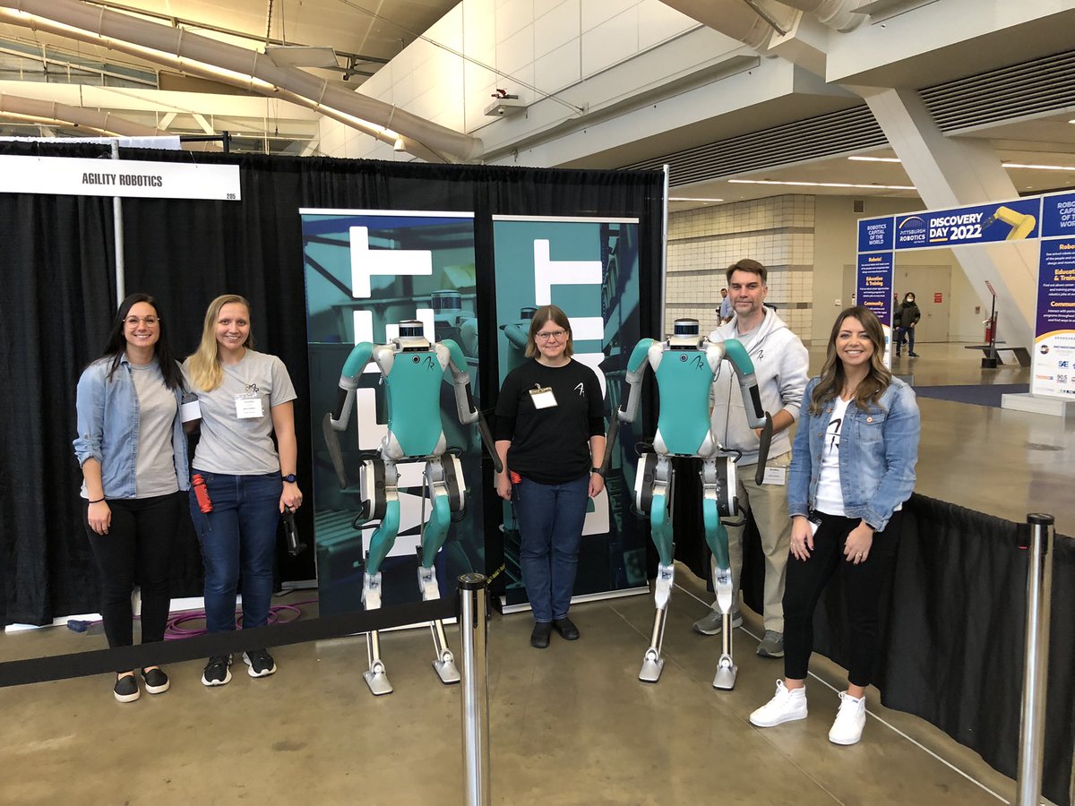 Bambi Brewer (@robotbambi) on Twitter photo All set up and ready to say hi to 1200 students and teachers! <a href="/RoboPGH/">Pittsburgh Robotics Network</a> <a href="/agilityrobotics/">Agility Robotics</a> All set up and ready to say hi to 1200 students and teachers! <a href="/RoboPGH/">Pittsburgh Robotics Network</a> <a href="/agilityrobotics/">Agility Robotics</a>