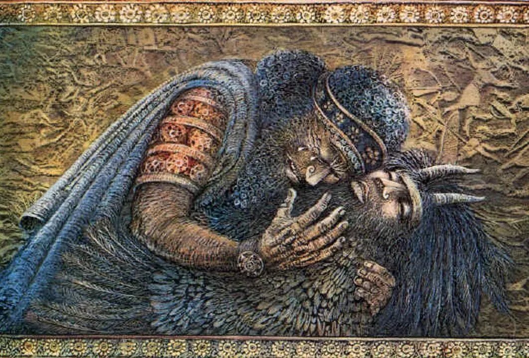 altertopia's tweet photo. Tablilla VIII (anverso, I)

«Enkidu, tu [ma]dre una gacela, un onagro tu padre (...). Aquellos cuya señal son sus colas te criaron, y el ganado de la llanura y de todos los pastos. ¡Ojalá las huellas de Enkidu en el bosque de los Cedros lloren por ti, jamás callen noche y día! https://t.co/EyBx0tB85a