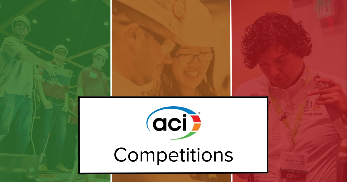 ConcreteACI's tweet photo. Students are invited to submit research papers on the nondestructive testing of concrete for a chance to win up to $1,500 USD! Submissions are due December 1, 2022. 🏆⏳
➡ Learn More: https://t.co/ul3vRu9wDl
#ACIStudents #ACICompetitions #nondestructivetesting #concrete https://t.co/rByJy8R2vg