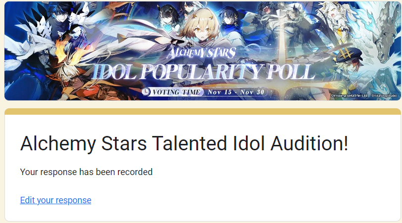 phoebe_nyan's tweet photo. I just want Dawn &amp; Eve pair skin. #AlchemyStarsIdol https://t.co/UXTsHG1i6L