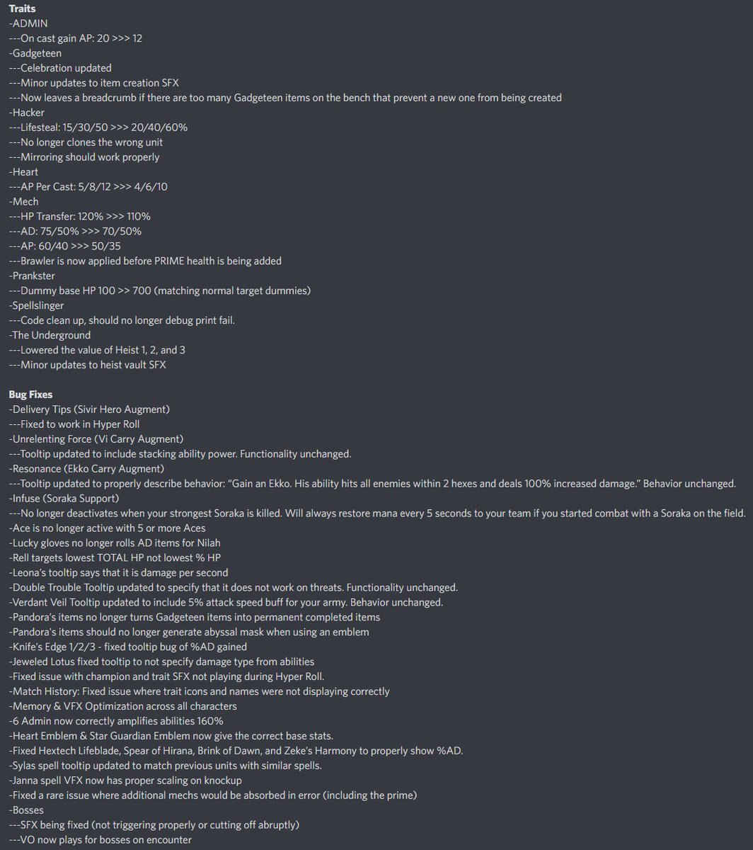 Riot Mort on X: “PBE Cycle means daily patch notes! Here’s what