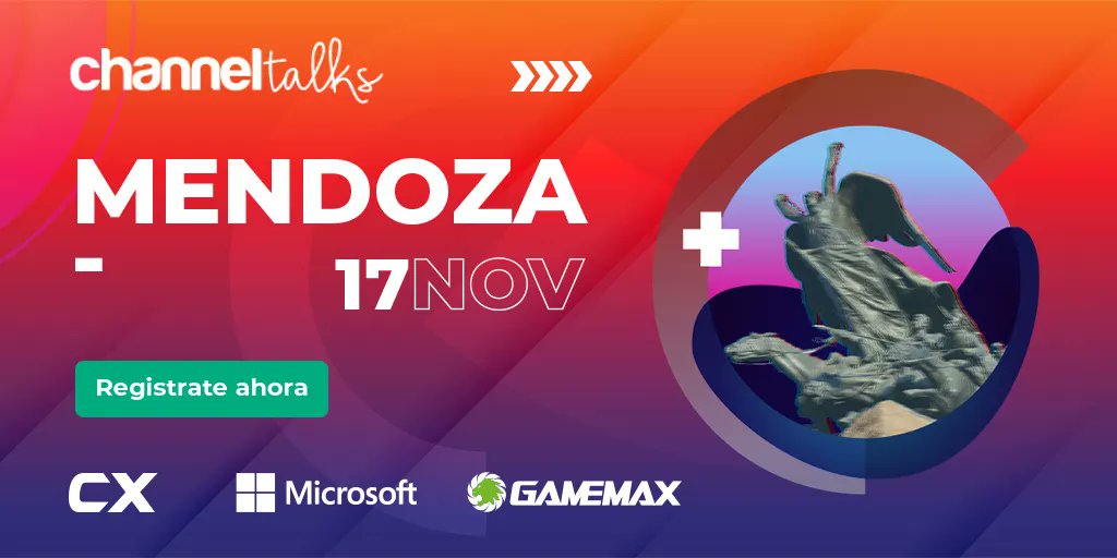 aircomputers's tweet photo. 🟣 Mañana llega una nueva edición de Enfasys IT Channel Talks ➡ Mendoza. 📍
👉 Te esperamos cen nuestro espacio exclusivo impulsado por CX + Microsoft + Gamemax.
Registrate al evento aquí ➡ https://t.co/y32aOjhASp
#somosair #somosequipo #channeltalks #channeltalksmendoza https://t.co/hTbBoVORli