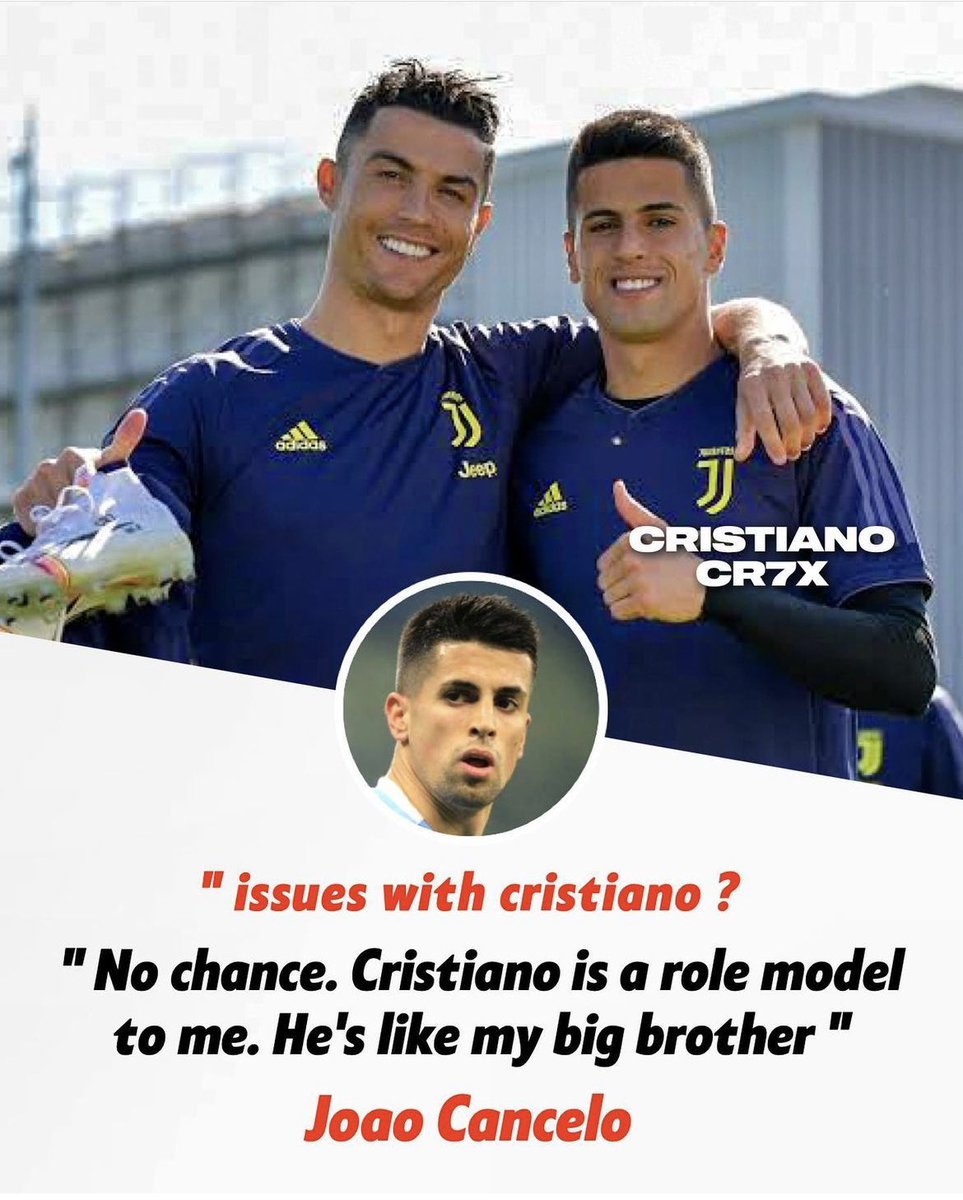 FrankKhalidUK's tweet photo. Man City defender Joao Cancelo talking about Cristiano Ronaldo. https://t.co/JFvjmgluXm