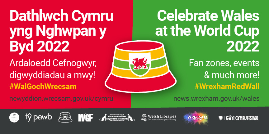 wrexhamcbc's tweet photo. UPDATED: Details on our #WalGochWrecsam fanzones. If you can't get to Qatar, get to Wrexham!

#WalGochWrecsam #RedwallWrexham #ArBenyByd
https://t.co/IldhyXJFb3 🏴󠁧󠁢󠁷󠁬󠁳󠁿👍⚽️ https://t.co/ihkKNInr7r