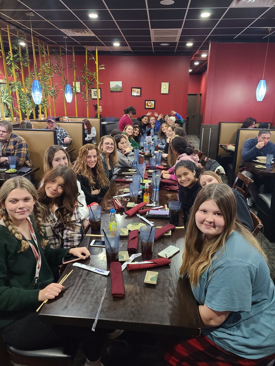 Our <a href="/wrestlejags/">Westmoore Wrestling</a> Women Wrestlers had a great team dinner at Volcano last night! We have a fantastic group of young women! Excited for them and their season.  <a href="/Moore_Monthly/">Moore Monthly</a> <a href="/MoorePublicSch/">Moore Public Schools</a> <a href="/o__wrestle/">Oklahoma Wrestling</a>
