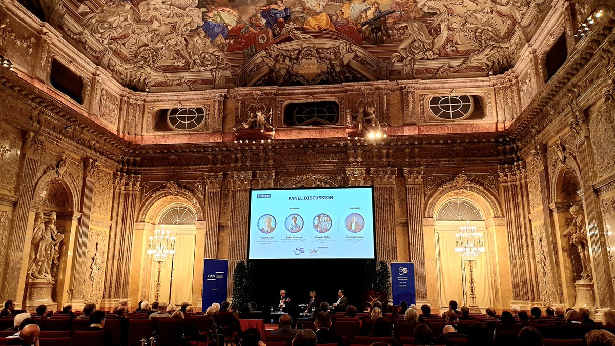 IIASA (@iiasavienna) on Twitter photo #IIASA50 ✨ Panel discussion with Keywan Riahi, Pavel Kabat, and <a href="/corinnamilborn/">Corinna Milborn</a> in full swing at <a href="/oeaw/">Austrian Academy of Sciences</a>
➡️Tune into our stream to watch it live and ask questions in the chat: bit.ly/3Gj1bpZ #IIASA50 ✨ Panel discussion with Keywan Riahi, Pavel Kabat, and <a href="/corinnamilborn/">Corinna Milborn</a> in full swing at <a href="/oeaw/">Austrian Academy of Sciences</a>
➡️Tune into our stream to watch it live and ask questions in the chat: bit.ly/3Gj1bpZ