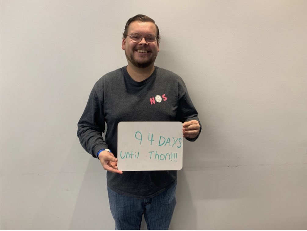 SFdaysuntilTHON's tweet photo. Cam wishes everyone a very happy 94 days until THON! He can't wait to dance with everyone again soon🥳🥳 https://t.co/4VISYFsbkV