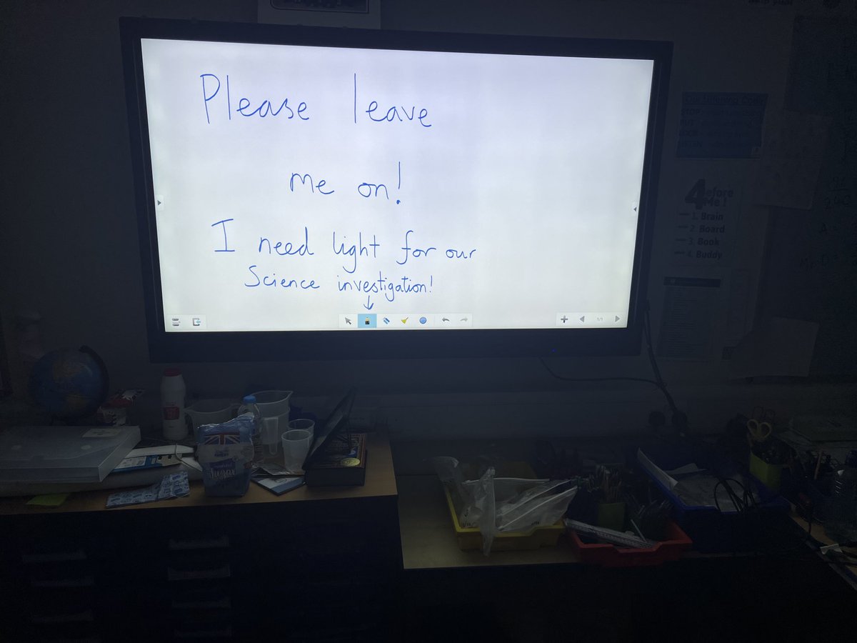 ICT_with_MrD's tweet image. When you are leaving a time lapse on to record your science investigation over night, but need some light and worry that the caretaker might turn everything off! 🥴 ⁦@ICTEvangelist⁩ ⁦@ReallyschoolK⁩ ⁦@MarcWithersey⁩ ⁦@bbcTeaching⁩ #Edutwitter