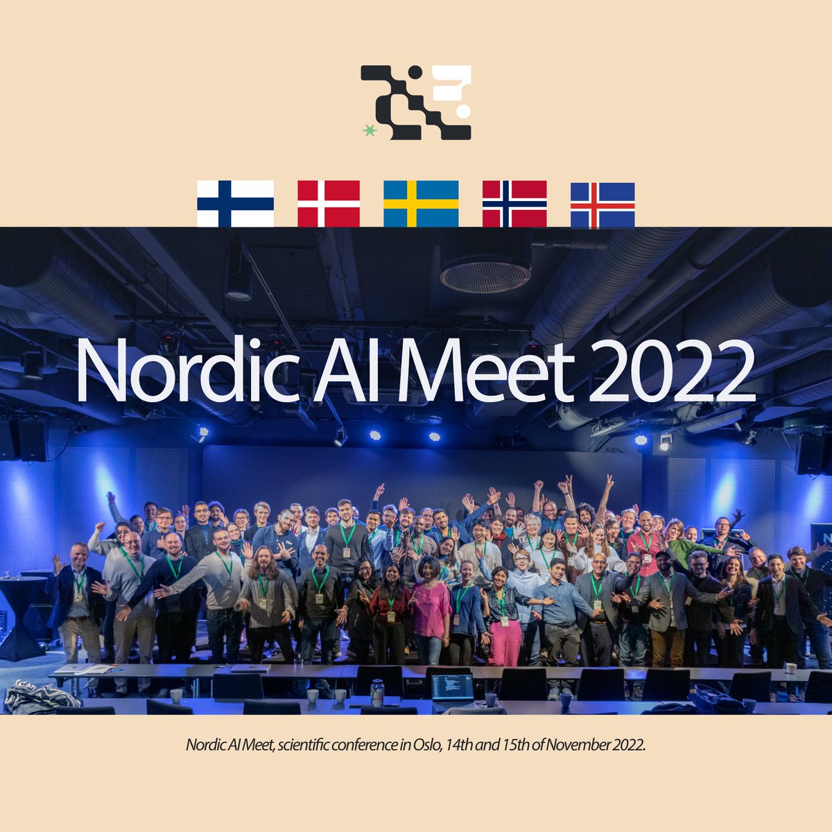 Thank you so much to all participants and supporters of the 2nd edition of Nordic AI Meet. We are so excited and hope to see you again in Copenhagen for the 3rd edition of Nordic AI Meet 2023 on the 2nd and 3rd of October. Please save that date in your calendar!