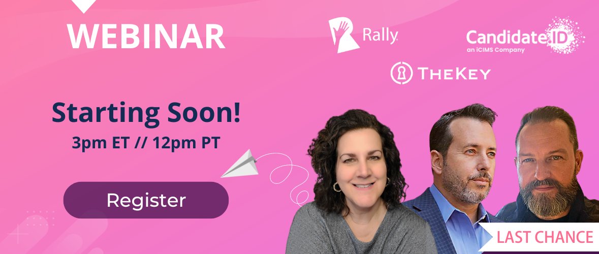 Today at 3pm ET // 12pm PT is our webinar, 4 Strategies to Identify "Hire-Ready" Talent. There's still time to register to watch live or on demand! Register now &gt; insde.co/mpxt