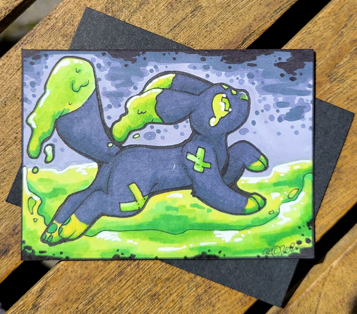 kuraiscreatures's tweet photo. A piece for @Flare980 in Artfight 2022. https://t.co/jinEhBRoSF