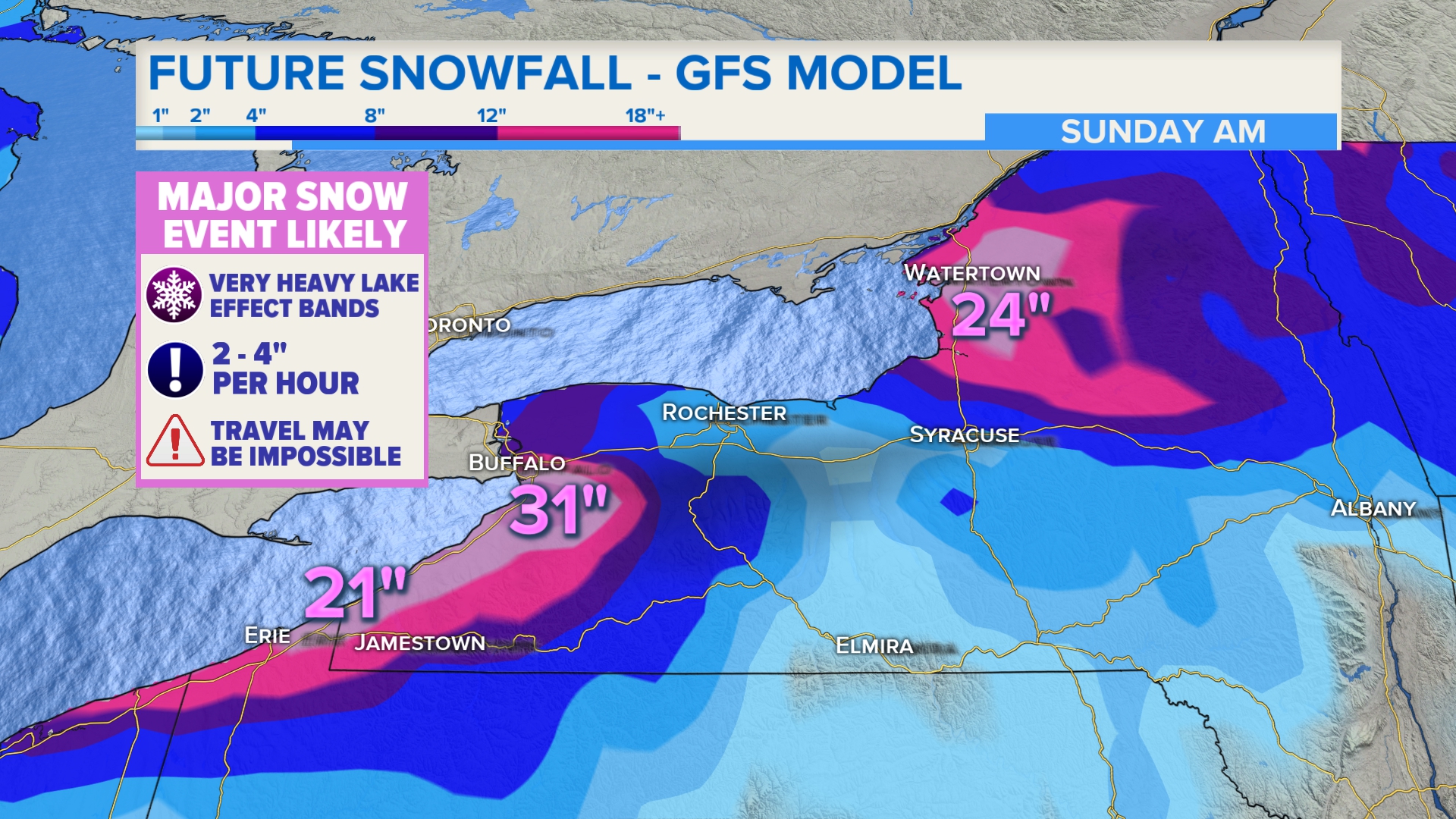 Gerard Jebaily ☈🌪 on Twitter "A MAJOR lake effect snow event is set to