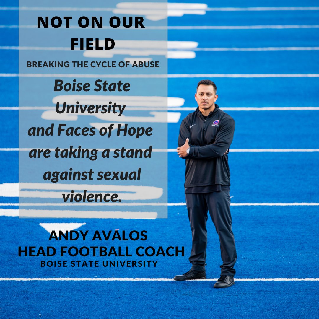 SafetyAndHope's tweet photo. Abuse comes in many forms, including physical, emotional, psychological, and financial. Faces provides wrap-around services to support clients' experiences. #NoInOurCommunity #NotOnOurField #BreakTheCycle @BoiseState @BroncoSportsFB Photo credit Foothills Girl Photography https://t.co/fnkSMeIdAk