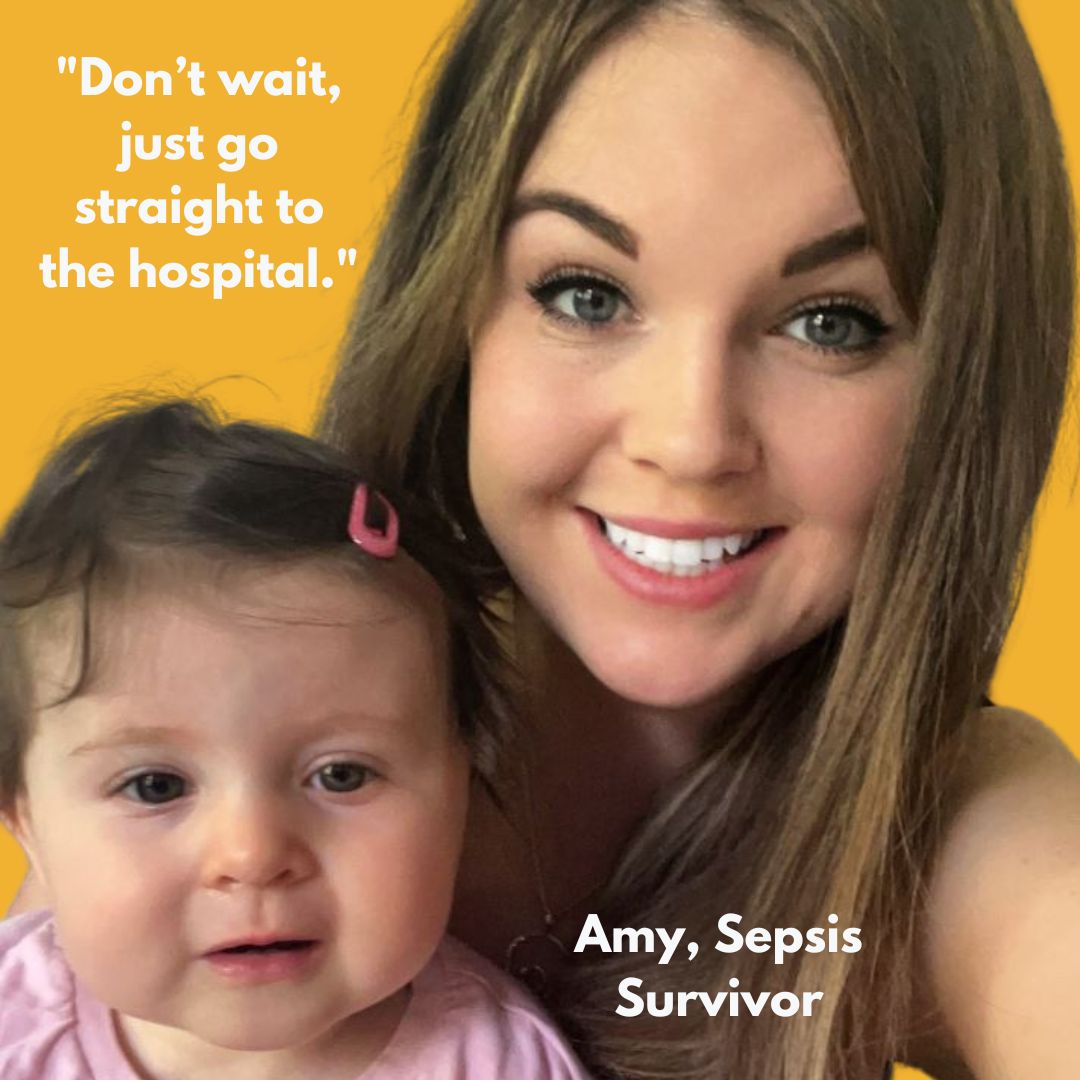stopsepsisnow's tweet photo. Thankfully Amy Fyffe recovered from having #sepsis, a week after giving birth by #emergencyc-section to her daughter Millie.
Amy was seriously ill, but thanks to the quick actions of her husband Jack and medical staff received treatment in time. https://t.co/HMZjtkW7XY