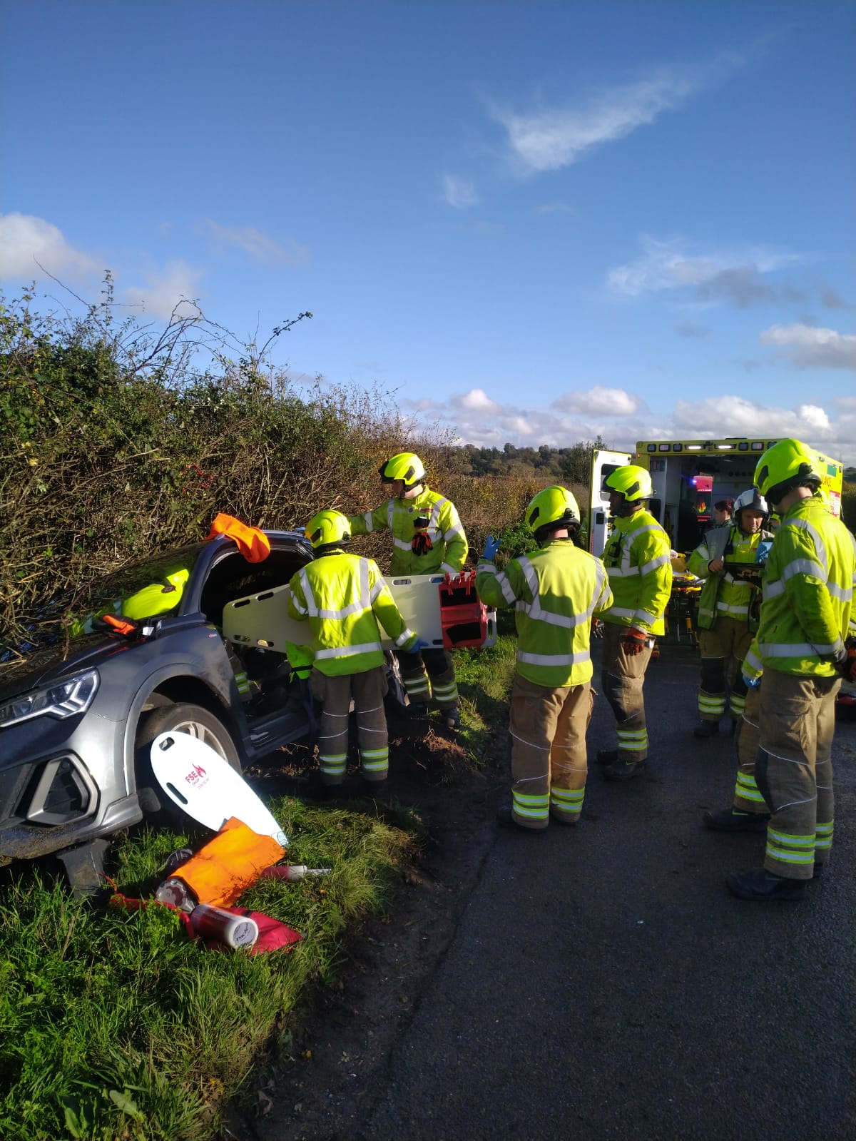 Hitchin Fire Station on Twitter "Hitchin and Stoplsey crews working together to resolve an rtc
