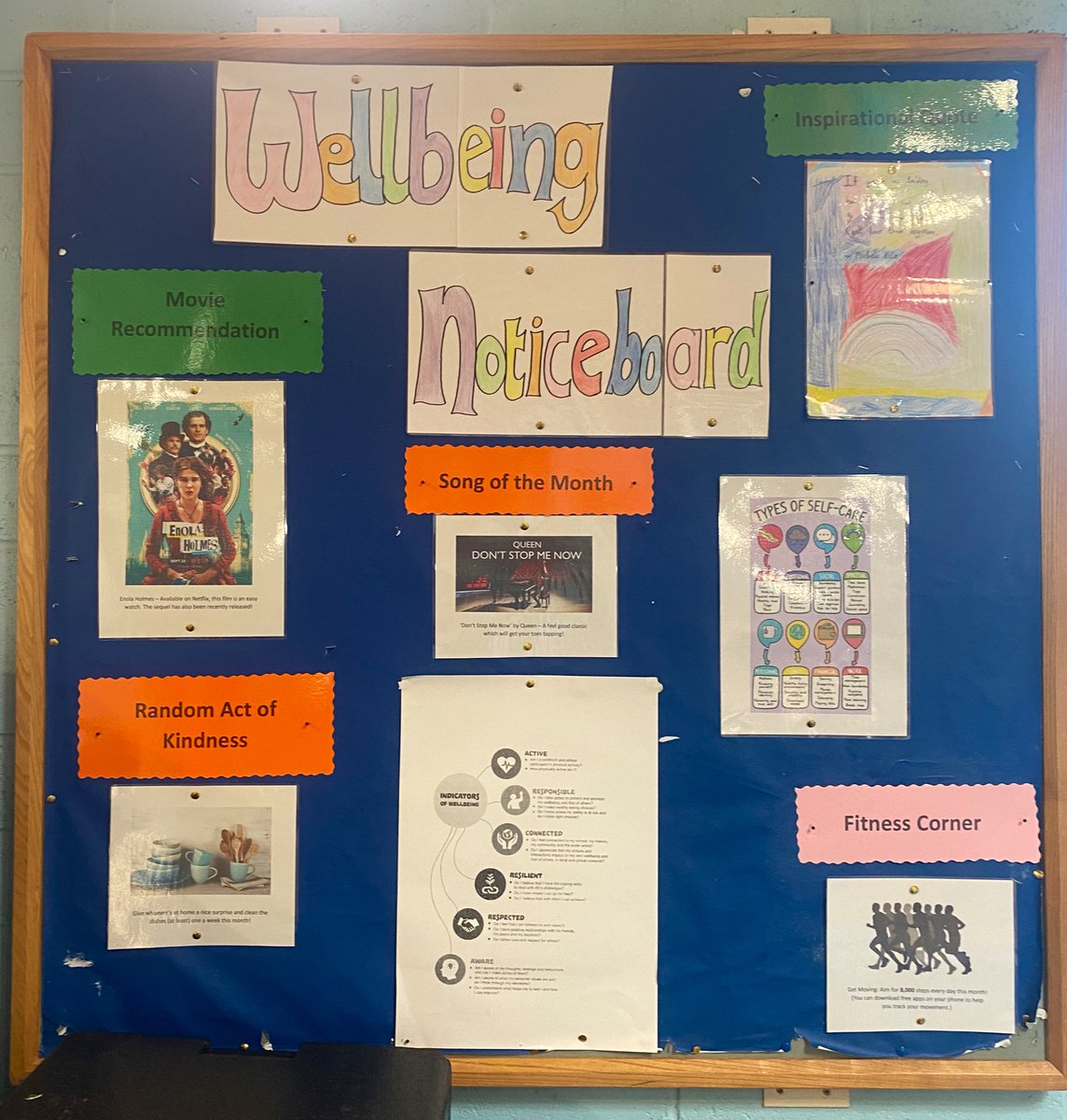 Ms Curtin 🌍 (@mscurtin832) on Twitter photo Our Well-being noticeboard is up to date and full of fantastic ideas from our student well-being committee including  a fitness routine, an inspirational quote and a song of the month 🥰🌸✨ <a href="/themissvr/">Valerie Roe</a> <a href="/MsRossHomeEc/">Ms Ross</a> <a href="/thebrunnerD7/">St Paul's CBS Secondary School News</a> Our Well-being noticeboard is up to date and full of fantastic ideas from our student well-being committee including  a fitness routine, an inspirational quote and a song of the month 🥰🌸✨ <a href="/themissvr/">Valerie Roe</a> <a href="/MsRossHomeEc/">Ms Ross</a> <a href="/thebrunnerD7/">St Paul's CBS Secondary School News</a>