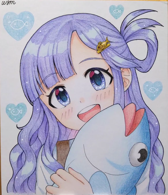 浅利七海色紙BOOTHに出します〜! 