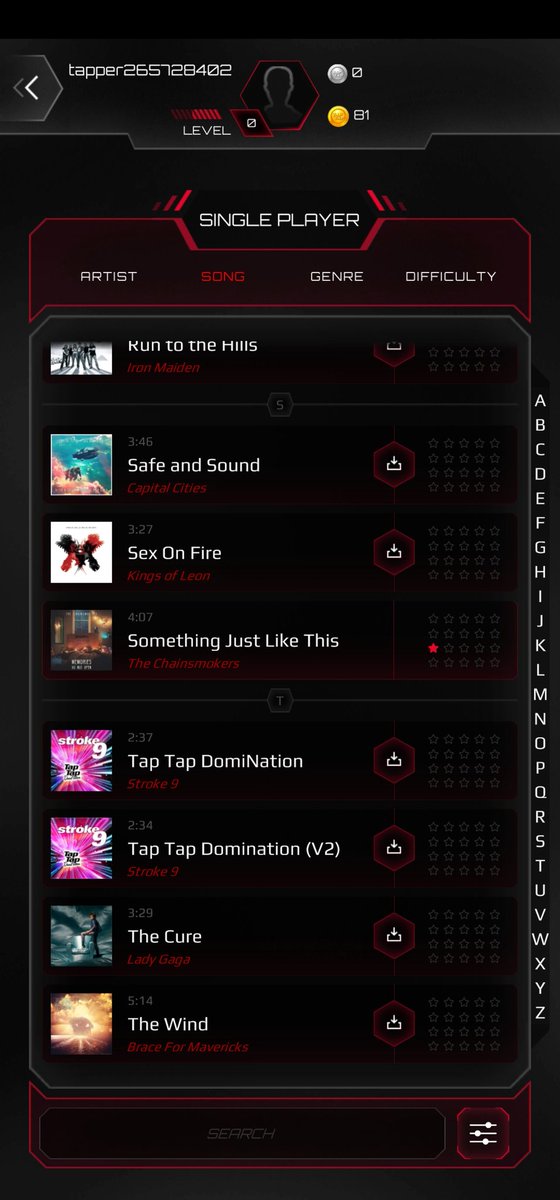 geliace's tweet photo. Is this you, Tap Tap Revenge? 🥹 Missed this game so much!!! https://t.co/aNOAATBXJg
