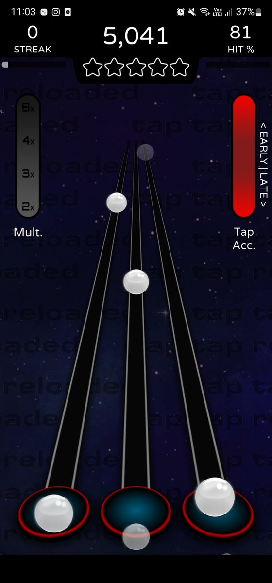 geliace's tweet photo. Is this you, Tap Tap Revenge? 🥹 Missed this game so much!!! https://t.co/aNOAATBXJg