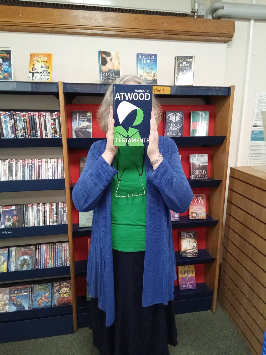 WSCCLibraries's tweet photo. Have you ever had that awkward moment when you've dressed the same as another colleague? What if that colleague was a book? π #TalkAboutReading #FridayFeeling @MargaretAtwood https://t.co/WtyRaQXuuF