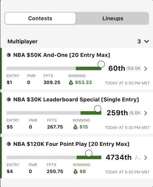DFSCoachTalk's tweet photo. @DFSCoachTalk Members continue to CRUSH IT! 🔥🏀🔥🏀🔥🏀🔥🏀🔥🏀🔥
What are you waiting for? https://t.co/JHn6EOSLMQ
Join the fun for $9 bucks for a week membership including the Members Only Podcasts!
#DFS #WIN #NBATwitter #PGA #winninglineups https://t.co/FIhu1FrS2N