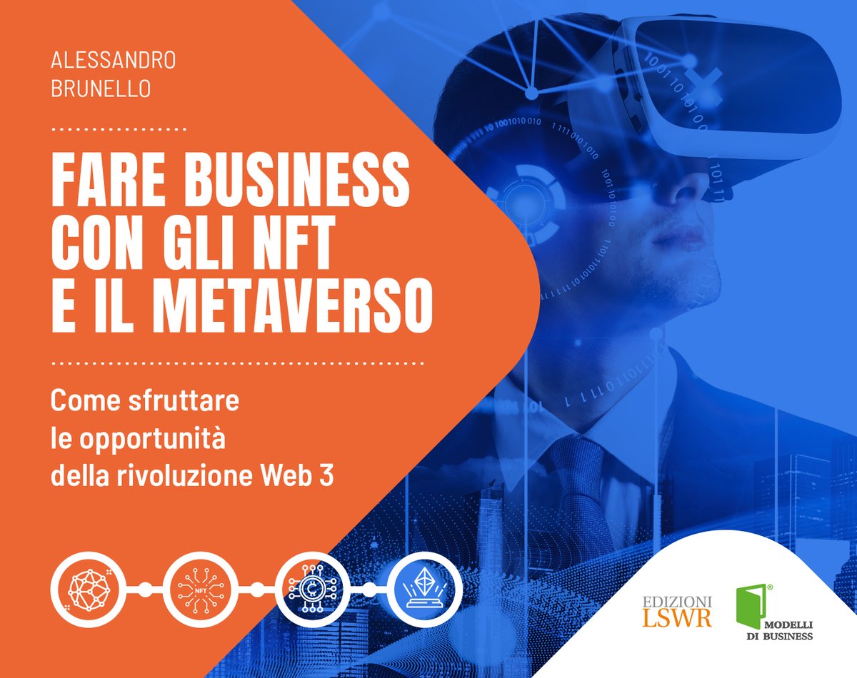alebrunelloxyz's tweet image. &quot;Come sfruttare le opportunità della rivoluzione Web3❓” - Rispondo con il mio ultimo libro: &quot;FARE BUSINESS CON GLI #NFT E IL #METAVERSO&quot; 
grazie a @CozomoMedici @SaveChildrenIT @OVRtheReality @wrongtheorynft @Artslifetweet @makersplace 
👉 ​​edizionilswr.it/fare-business-…
