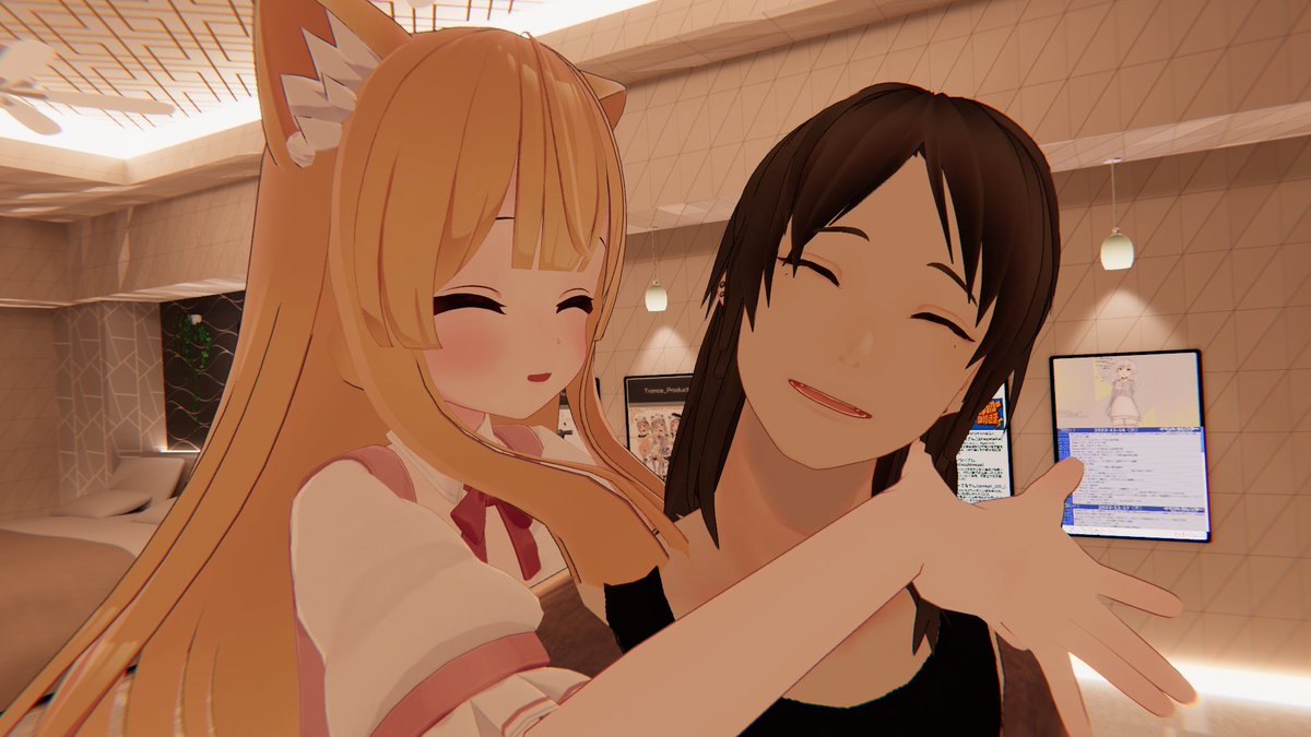 「ガールフレンドのとこでヒモやってるときのビー。タイミング悪く裸足&丸腰でシュレデ」|暁人(あきっと)のイラスト