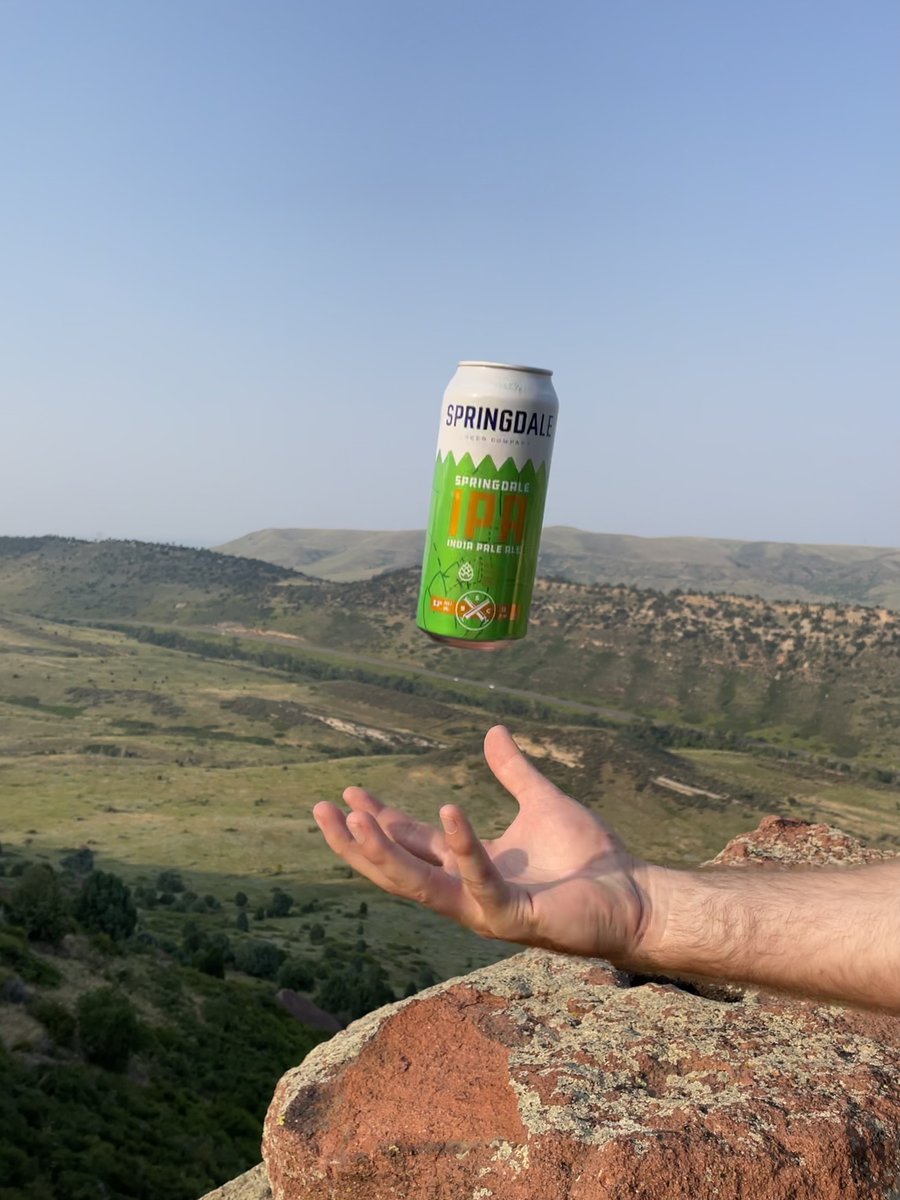Some views can only be made better by beer. ⛰️