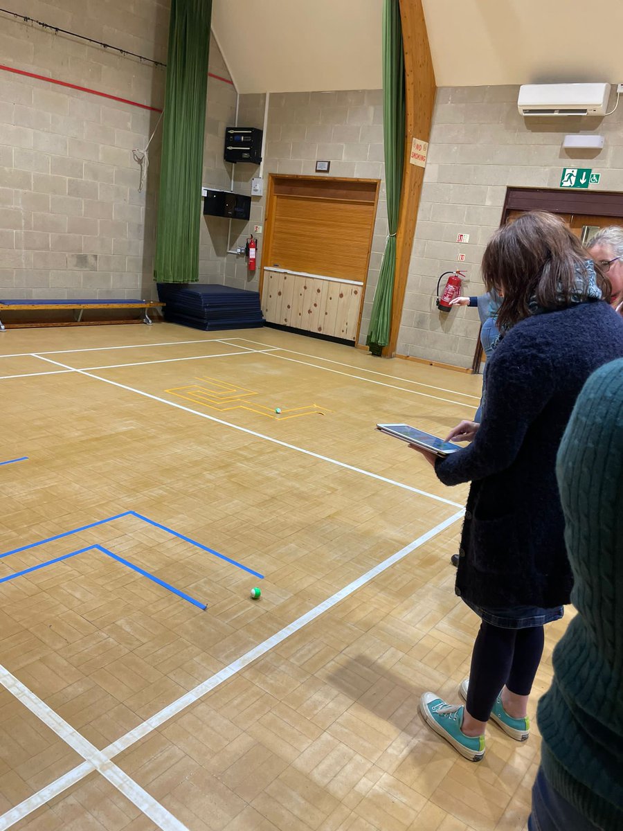 BigLearningCo's tweet photo. Now onto the afternoon! Rolling in are the @SpheroEdu Bolts, which offer an exciting and accessible introduction to programming for foundation phase! (And come on, aren't they cute?!) @LlangynidrSch @Our_Llangattock @PrimaryCp #edtech #earlylearners #playlearnexplore https://t.co/nSUUDy0eM2
