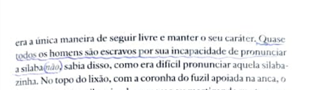 cursivamente's tweet photo. Bem legal isso aqui sobre o sentido POSITIVO da palavra NÃO e sobre o NÃO como um "lutar com as palavras".

📚Lendo O Riso dos Ratos, de @jocaterron, me veio na hora a cena antológica de 🎞️Planeta dos Macacos: César expelindo aquele NÃO, um macaco falando pela primeira vez. https://t.co/EfBvdaW6fg
