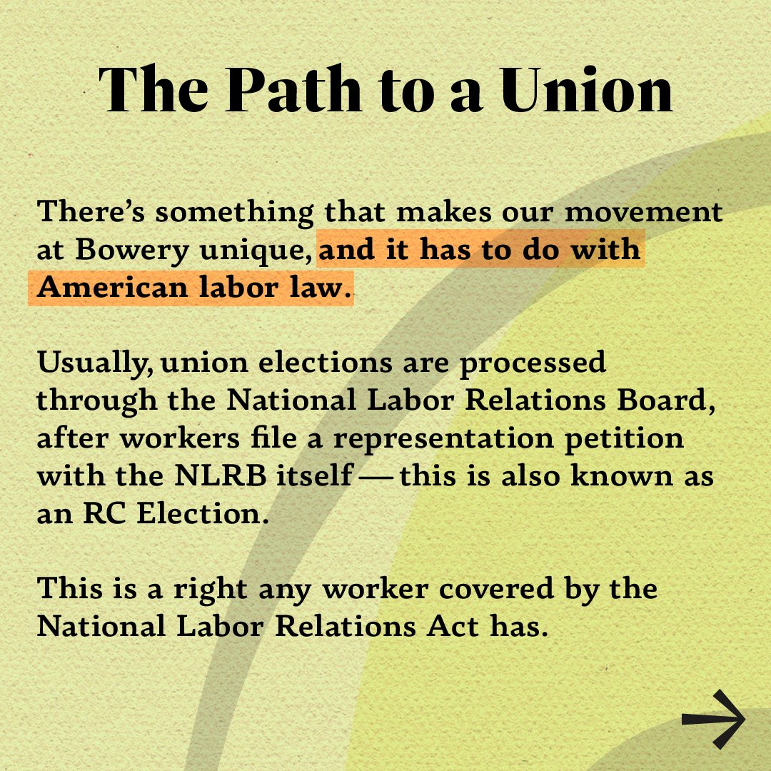 BoweryFarmUnion's tweet photo. We'll need to prove majority support via what's called a "card check," but more on what that means in our next post 👀

TL;DR? We have the right to unionize at Bowery and won't stop until we win! https://t.co/I3Elfj3gHs