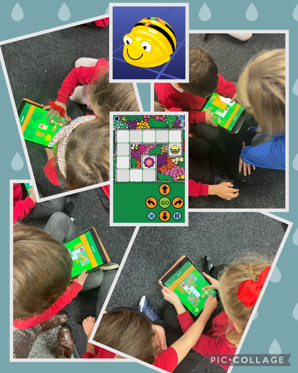 mel_4nie's tweet photo. Starting #coding @KilnhurstP Year 1, getting to know the buttons &amp; exploring the #BeeBotApp 😍📱 Excited to see what happens with @LEGO_education #codingexpress 🚉 https://t.co/1FB2PP0wTa