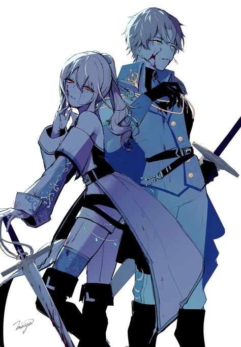 knights瑞希×彰人#prsk_FA 