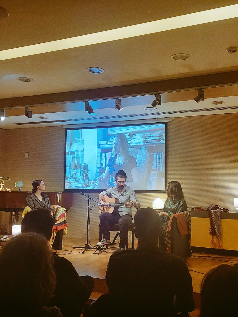 NogaCaspi's tweet photo. Exactly a year ago "Lullabies of the World" premiered in #Nicosia🇨🇾 Int. Festival under the auspices of @CyprusMFA

In February it was presented in #London🇬🇧, yesterday in #Athens🇬🇷 &amp; hopefully🙏 soon in #Jerusalem🇮🇱

It's a great honor 2 represent #Israel in this magical project https://t.co/qcBwVBdUNp