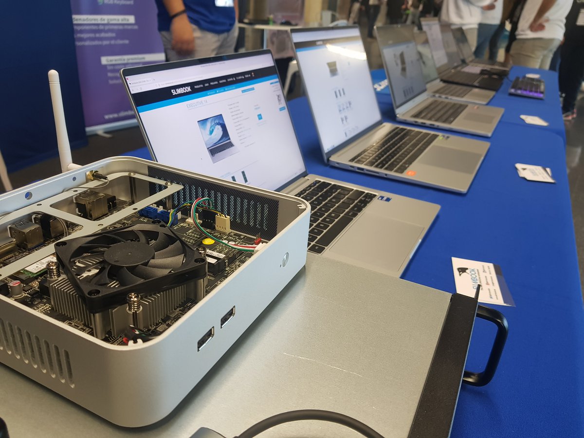 slimbook's tweet image. Dos días increíbles en #LibreCon2022 #Bilbao 

Participar como partners, asistir a sus charlas, mesas redondas y actividades, además de permitir a los asistentes conocer de cerca los equipos, tocarlos y probarlos

Una experiencia de aprendizaje y motivación!! 

@librecon