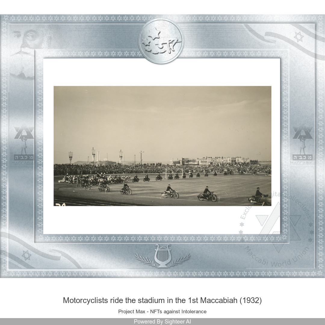 The stadium, the first of its kind in Eretz Israel, was completed on the eve of the first Maccabiah games in 1932 #UnitedInSports #Crypto #Inclusion