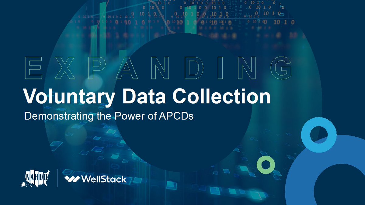 WellStack_ai's tweet image. Thank you to Dana Richardson, Peter Sheehan and Craig Wilson for sharing your wisdom on how APCDs can encourage voluntary data collection. And thank you to Norm Thurston and @NAHDOnews for co-sponsoring this engaging panel discussion. 

Watch it here: youtube.com/watch?v=6VDqiy…