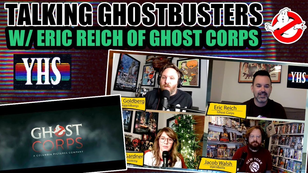 YHSPodcast's tweet photo. We're continuing our Ghostbsuters: Afterlife one year anniversary with a chat w/ Eric Reich of Ghost Corps! We had an awesome conversation about the production &amp; aftermath of Afterlife, on-set stories, and more!

https://t.co/7awBblmsc4 https://t.co/tPPa5gKmxF