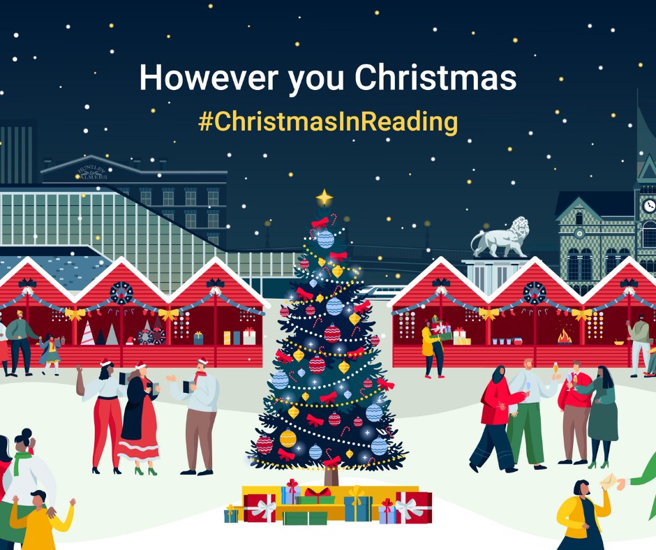 However you Christmas, #ChristmasInReading 🎄

Beginning this Saturday, Christmas gets underway in Reading Town with the illumination of over 400,000 lights at the Broad Street Christmas Tree.

Discover more of what's on at visit-reading.com #HiltonReading