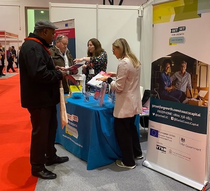 A busy day at The Business Show at Excel today with plenty of enquiries at the stand - we're here again tomorrow if you want to pop along - thanks to Victoria from The Business Hothouse for coming along to help!  #TheBusinessShow #TBSUK #exhibition #bizgrowth