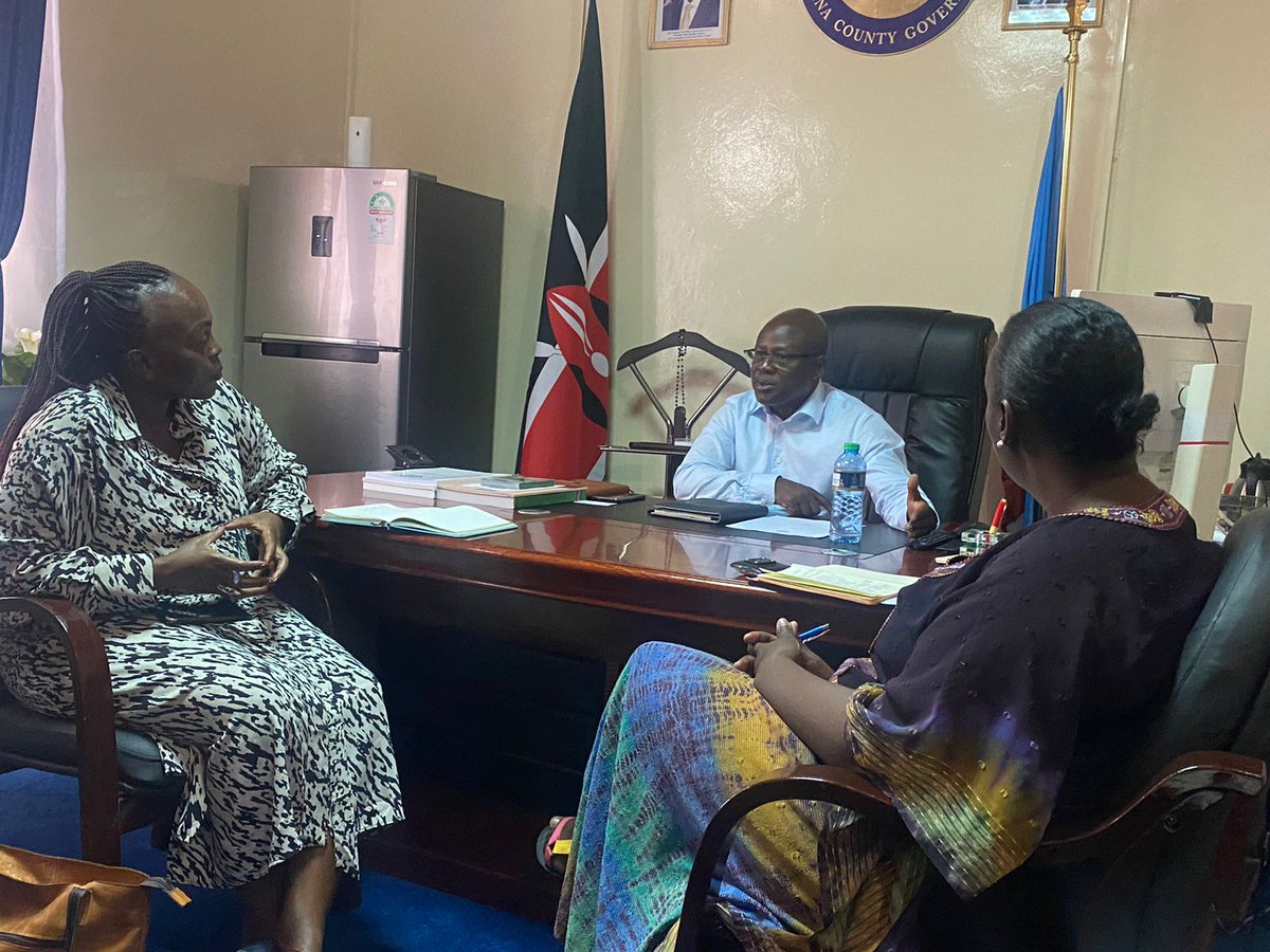 Today, I met @unwomenkenya led by Abdil Absiye and accompanied by Eliud Ebenyo from National government to brief me on their programs -- Women in Leadership, Policy and Legislation, GBV, Peace & Security, and Measures to advance women participation in leadership.