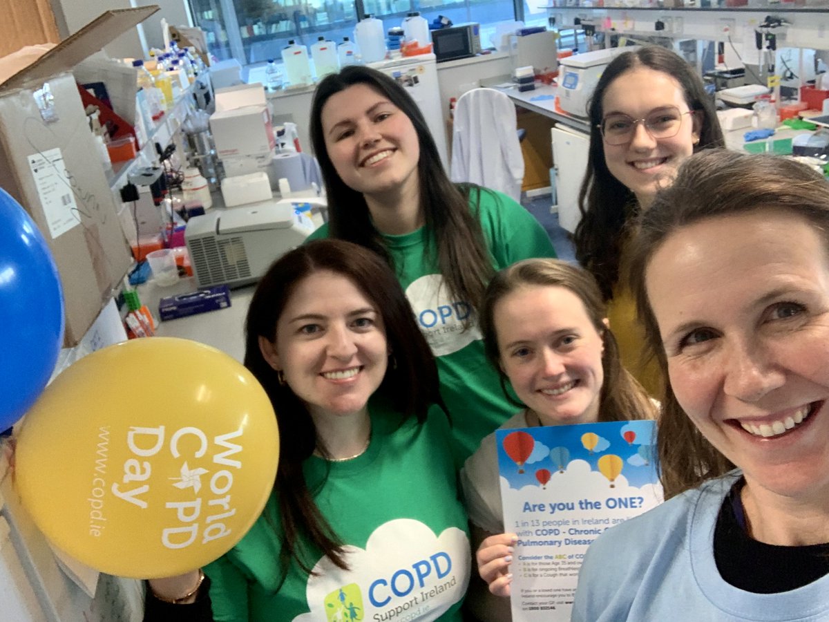 Suzanne Cloonan Lab (@suzcloo) on Twitter photo On #WorldCOPDDay2022 we highlight the importance of Research into COPD. Or lab <a href="/tcdTBSI/">TCD TBSI</a> <a href="/TrinityMed1/">School of Medicine, Trinity College Dublin</a> is focused on trying to understand what makes an individual with COPD more susceptible to recurrent respiratory infections to find new treatments for this disease On #WorldCOPDDay2022 we highlight the importance of Research into COPD. Or lab <a href="/tcdTBSI/">TCD TBSI</a> <a href="/TrinityMed1/">School of Medicine, Trinity College Dublin</a> is focused on trying to understand what makes an individual with COPD more susceptible to recurrent respiratory infections to find new treatments for this disease