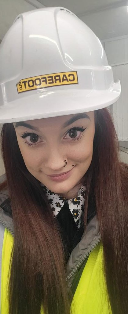 Well I never thought I'd be wearing a hard hat when I turned up to work this morning!👷‍♀️

A spare seat on the mini bus allowed me to venture out for a local careers trip with Y7 Y8s to Warringtons electric bus depo construction site! Amazing! 👏

<a href="/WarringtonBC/">Warrington Borough Council</a> <a href="/carefootplc/">CarefootPlc</a>