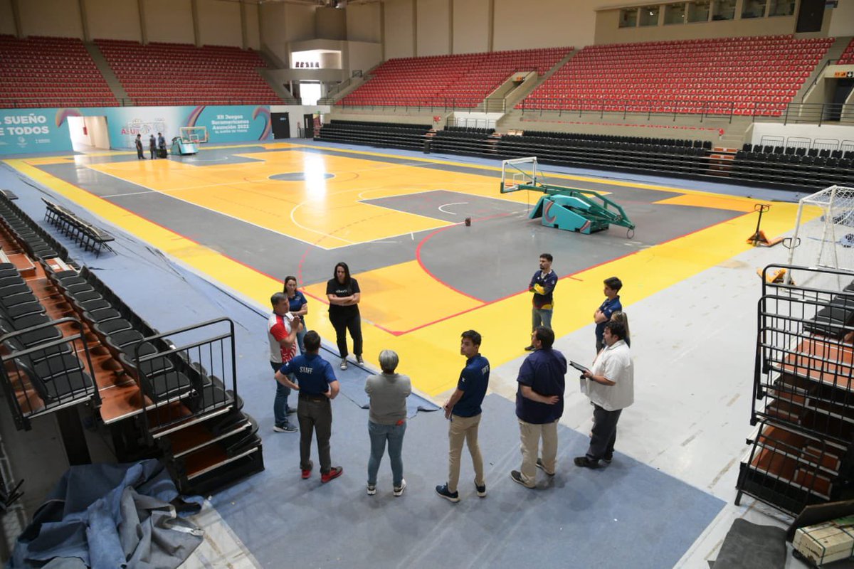 DiegoGaleanoH's tweet photo. #JSEPy🇵🇾 #Asu2022🤩
Inician los trabajos de preparación p/los Juegos Sudamericanos Escolares 2022 🇵🇾🇦🇷🇧🇴🇧🇷🇧🇶🇨🇱🇨🇴🇪🇨🇵🇪🇸🇷🇺🇾🇻🇪 #CONSUDE
Técnicos Deportivos de #SND recorrieron los diferentes escenarios del #ComplejoSND ⚽⛹🏻🏐🤾🏻🥋🏓♟️🏊🏻♂️🏃🏻🏐🏖️
#ElDeporteNosUne
#VosTambiénJugás🫵🏻 https://t.co/7puTn6EKsi