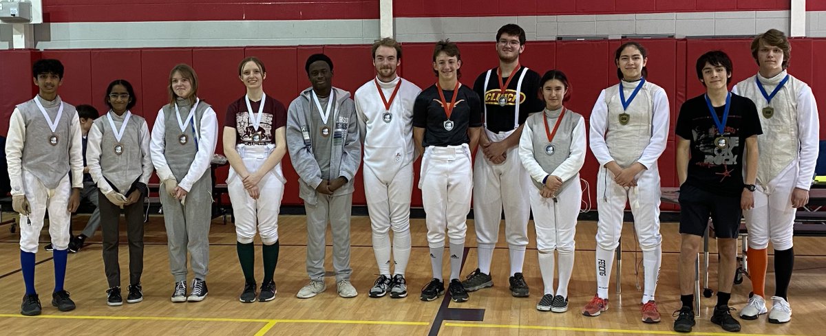 ComalFIT's tweet photo. Congratulations to Comal ISD Fencers who hosted and competed in the CISD Fencing Tournament this past Saturday! So proud of your hard work and dedication! #EnGarde #ComalIMSports #EveryStudentConnected @memorial_hs @canyonlakehs @MechsPe @cisdnews @MandyEpley @DrChapmanCISD https://t.co/w7XkPNiQvP