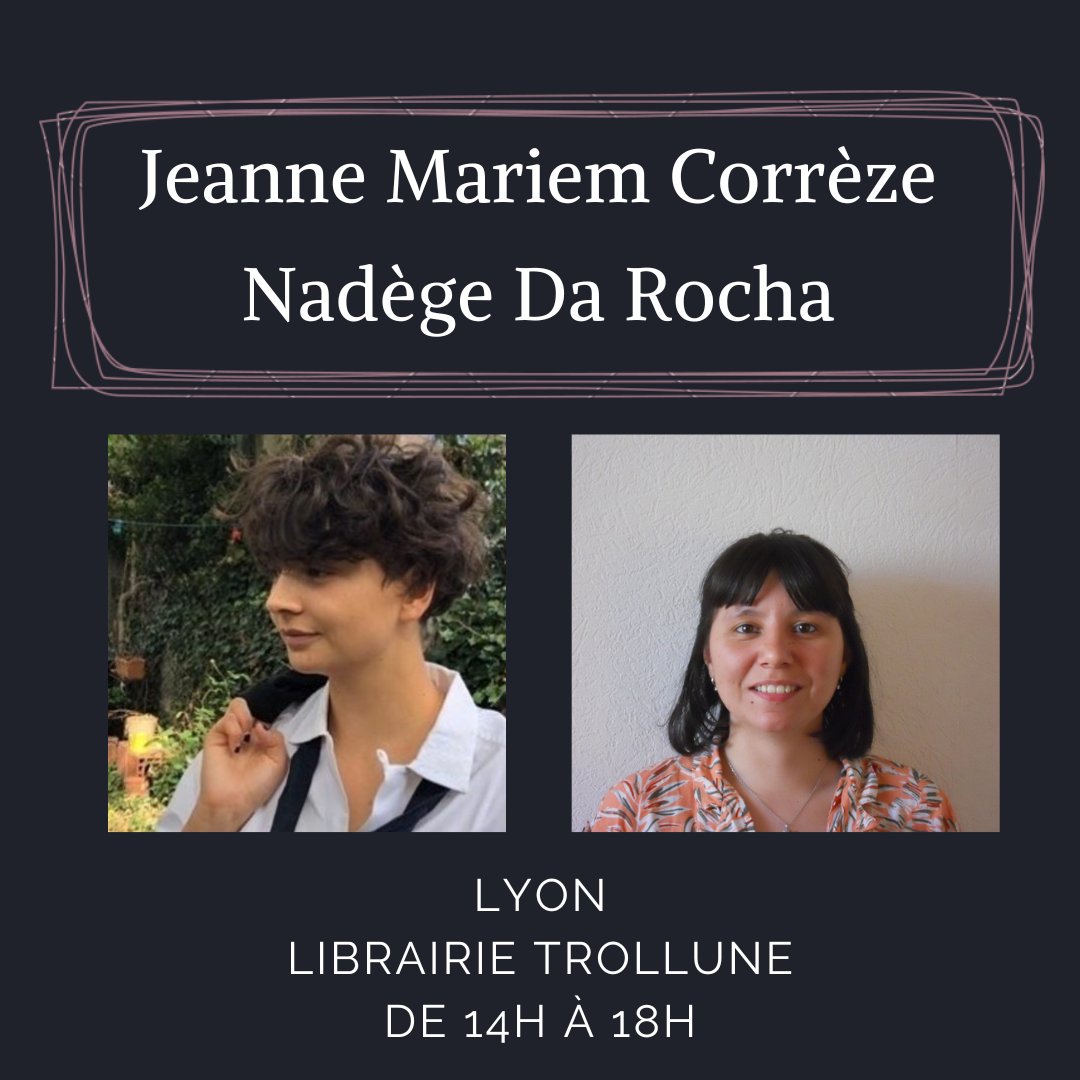 Editions_ActuSF's tweet photo. 🏙Paris - Librairie Les mots à la bouche - @DocteurPralinus
🥞Rennes - Librairie @AstrolabeRennes  - @karine_rennberg, @morganofglencoe et Morgane Stankiewiez
☀️Montpellier - Librairie Fiers de Lettres - @MxCordelia 
🎬Lyon - Librairie Tollune - JM Corrèze et @talesofdemeter 
2/2 https://t.co/HZjfwHdVIQ