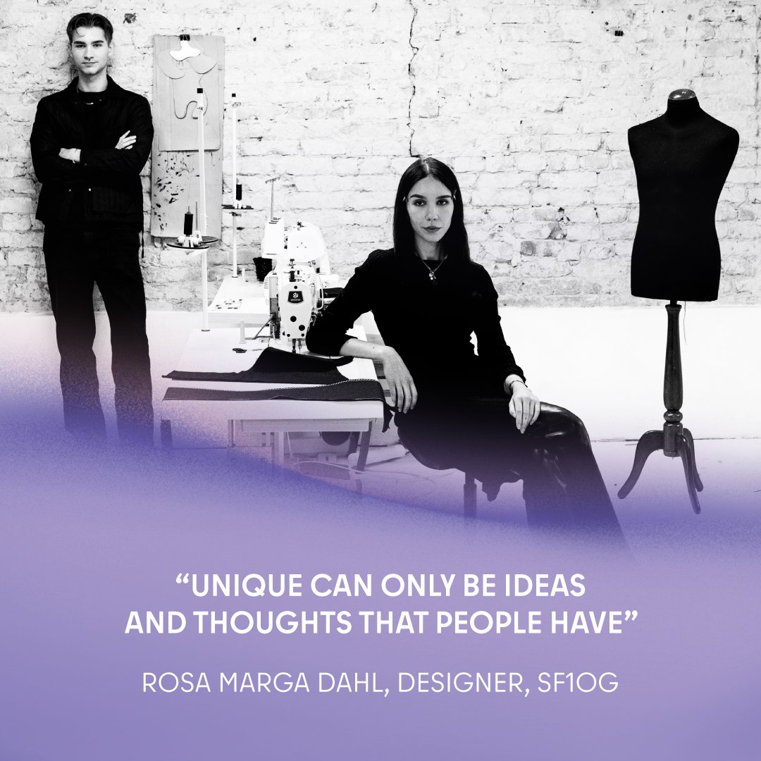 berlinfashionwe's tweet photo. We interviewed the aspiring label SF1OG.
The designer Rosa Marga Dahl talks about her innovative designs, which are equally sustainable & about her experience during the last Berlin Fashion Week. 👉 To the interview: https://t.co/AzvNePivAZ #berlinfashionweek #sf1og https://t.co/vxmfcg6yQQ