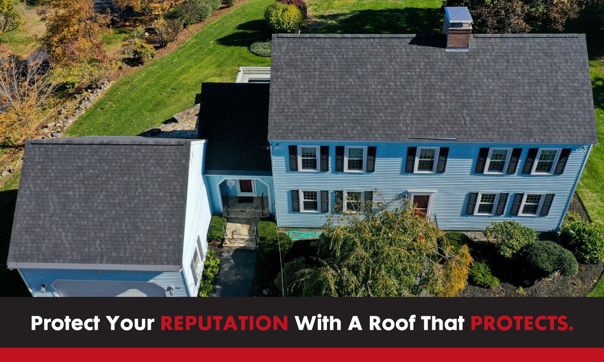 AtlasRoofing's tweet photo. A great home deserves great protection. Atlas shingles featuring @Scotchgard Protector by @3m will keep your roof algae-free! Great work, Superior Roofing and Siding. #AtlasProtects https://t.co/rSZ42NkRRk