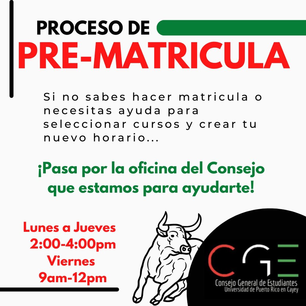 Consejo General de Estudiantes - UPR Cayey tweet media