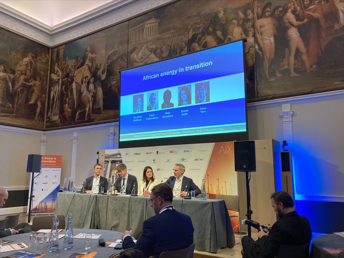 Globeleq's tweet photo. Our Chief Development Officer, Jonathan Hoffman led a constructive session on African Energy in Transition in London today.  @AfricanEnergy  #PowerAfrica #energyintransition. https://t.co/nEL86epVdU